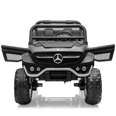 24V Ride On Truck Car for Kids 2 Seater Licensed Mercedes Benz Toddles Electric Car Ride On Toy with Remote Control