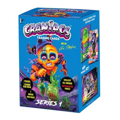 ToyWiz Craniacs Trading Cards Series One Blaster Box | 7 Packs Per Box