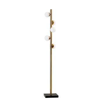 65" Doppler Tree Lamp (Includes LED Light Bulb) Antique Brass - Adesso