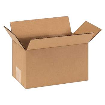 The Packaging Wholesalers 9" x 5" x 5" Shipping Boxes 32 ECT Brown 25/Bundle (955) BS090505