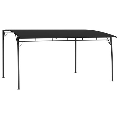 vidaXL Garden Sunshade Awning 157.5"x118.1"x100.4" Anthracite