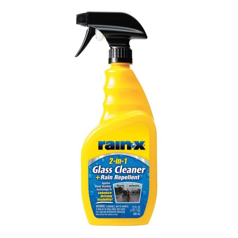 Rain-x 23oz 2 In 1 Glass Cleaner And Rain Repellent : Target