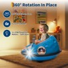 12V Kids Bumper Car w/ Parent Remote - 360° Spinning, Music, 2 Speeds & Safety Belt - Ride-On Toy for Toddlers - 3 of 4