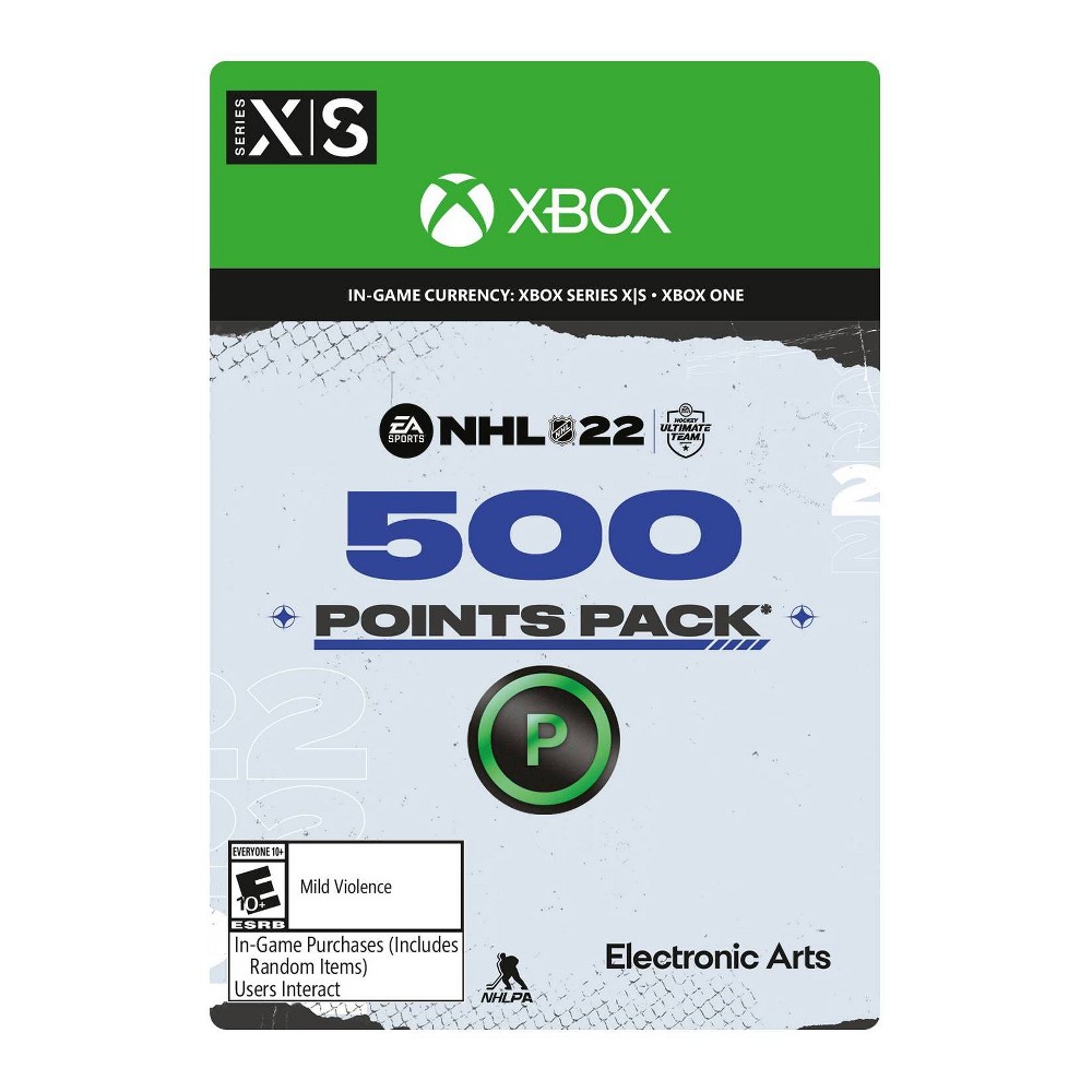 Photos - Game NHL 22: 500 Points Pack - Xbox Series X|S/Xbox One (Digital)