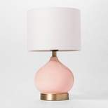 Glass Table Lamp (Includes LED Light Bulb) - Cloud Island™ Pink