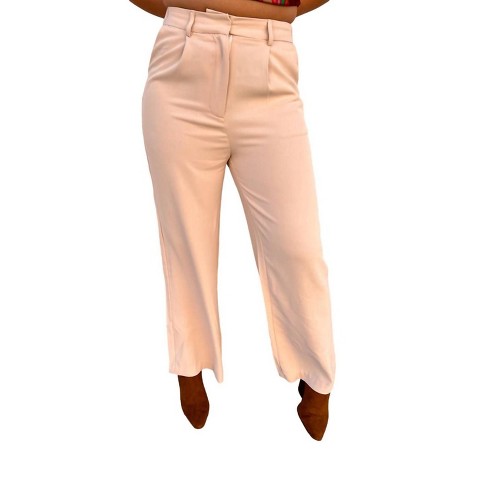 Women's Raella Solid Point Wide Pants - umgee - image 1 of 4