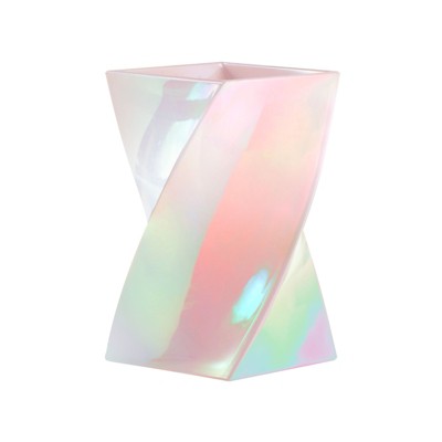 Zodaca Pen Pencil Holder for Desk Home Office Pearl Gradient Wave Stationery Desktop Organizer