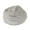 Airsurfer Large Pebble Gray Bean Bag Chair Cozy Textured Bean Bag Chair Comfort Seating for Relaxation in Living Spaces - 4 of 4