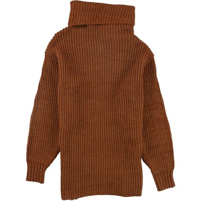 Free People Womens Eleven Turtleneck Knit Sweater