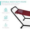 Best Choice Products Outdoor Patio Hammock Bed with Stand, Pillow, Storage Pockets, 500LB Weight Capacity - 2 of 4