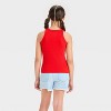 Girls' Ribbed Tank Top - Cat & Jack™ - 2 of 3