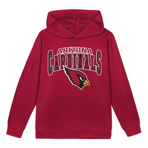 NFL Arizona Cardinals Toddler Boys' Poly Fleece Hooded Sweatshirt - 1 of 1