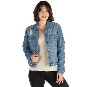 Womens Timeless Denim Jacket - 1 of 3