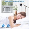6,000 BTU Window AC Unit for 250 Sq.Ft, 115V, Remote, 24H Timer, 50dB Quiet, Easy Install - 4 of 4