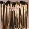 PartyWoo Crepe Paper Streamers Gold Silver Black 6 Rolls 492 ft 1.8 Inch x 82 Ft Roll - 2 of 4