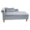 NicBex Storage Bench Storage Organizer Ottoman Velvet Lounge Chair for Bedroom with Storage for Living Room, Bedroom - 3 of 4