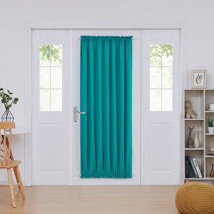 Deconovo French Door Blackout Curtain with Tieback, 1 Panel, OEKO-TEX - 1 of 4