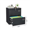 VASIP Lateral File Cabinet 3 Drawer,Filing Cabinets with Lock, Locking Metal File Cabinets Office Cabinet for Home Office/Legal/A4 - 4 of 4