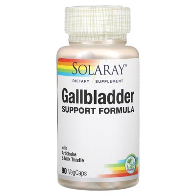 Solaray Gallbladder Support Formula, 90 VegCaps