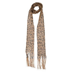 Unique Bargains Animal Print Scarf 1 Pc - 1 of 4
