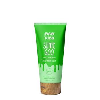 Raw Sugar Kids' Slime Goo Bath & Body Wash Squeeze, Watermelon Apple - 6 fl oz