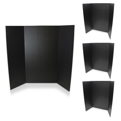 Flipside Products 36 x 48 Black Project Board - Pack of 4