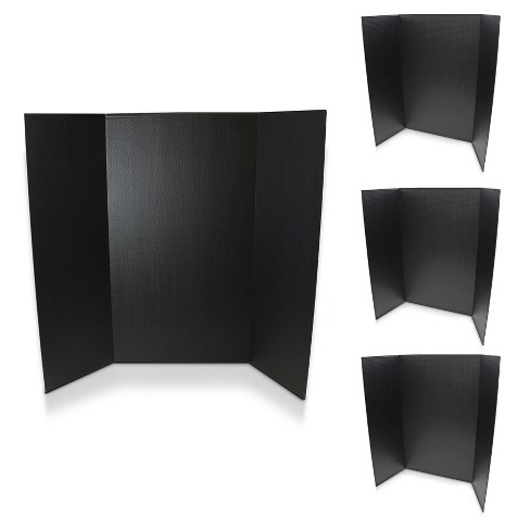 Flipside Products 36 X 48 Black Project Board - Pack Of 4 : Target