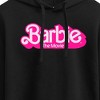 Women's - Barbie - Movie Logo Cropped Graphic Hoodie - 2 of 3