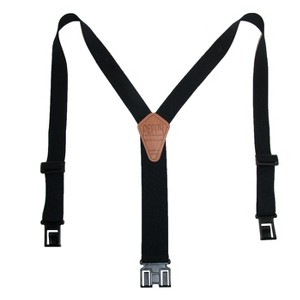 Perry Suspenders Men's Tall Elastic 1.5 Inch Wide Hook End Suspenders - 1 of 4