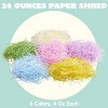 Joyfy Easter Paper Grass Crinkle Recyclable Paper Shred Filler for Gift Wrapping, Basket Filling, Easter Party Decoration 10/24 oz - 4 of 4