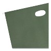 Smead Hanging Pockets with Full-Height Gusset, 1 Section, 1.75" Capacity, Legal Size, Standard Green, 25/Box - 3 of 4