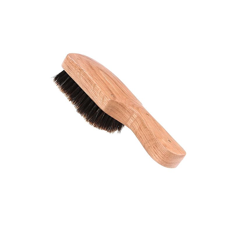 Bass Brushes - Men's Hair Brush Wave Brush 100% Pure Premium  Natural Boar Bristle SOFT Genuine Natural Wood Handle Classic Club/Wave Style Oak Wood, 4 of 6