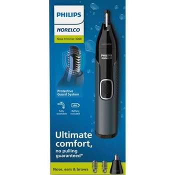 Philips Norelco Series 3000 Men's Nose/Ear/Eyebrows Electric Trimmer - NT3600/62