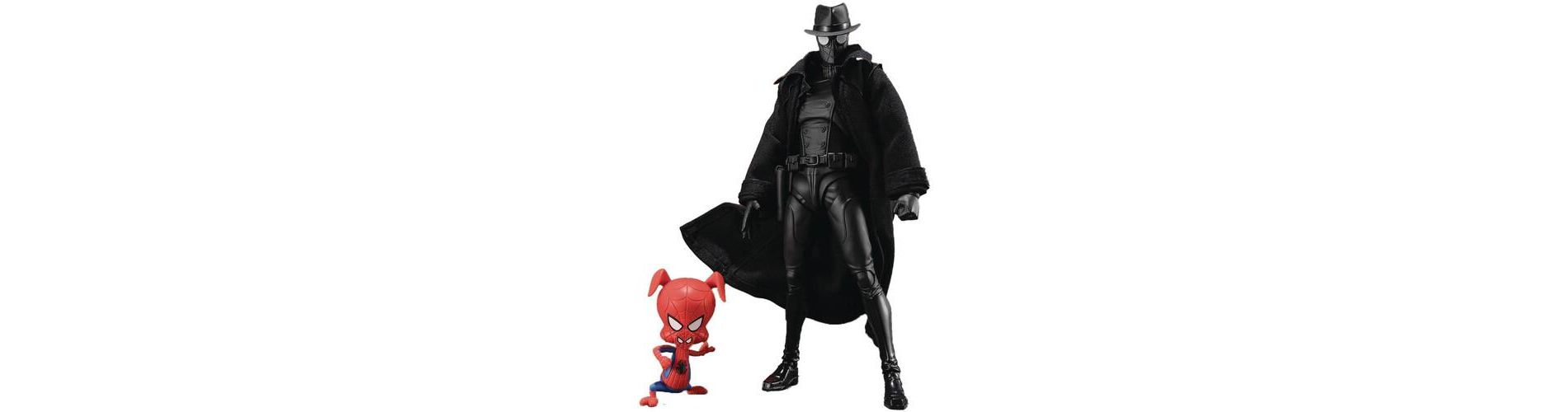 Bandai - Tamashii Nations - Spider-Man: Across the Spider-Verse - S.H.Figuarts - Spider-Man Noir & Spider-Ham Action Figures