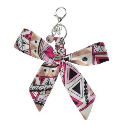 Unique Bargains Bow-knot Scarf Handbag Charm 1 Pc