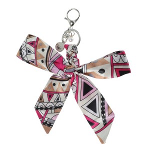 Unique Bargains Bow-knot Scarf Handbag Charm 1 Pc - 1 of 4