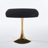 CIPACHO Black & Gold 31.5" Square Dining Table - Mid-Century Modern Tulip Table for 2-4 People, MDF Top - 4 of 4