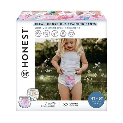 The Honest Company Clean Conscious Disposable Training Pants - (Select Size and Pattern)