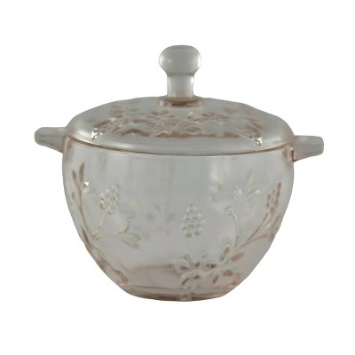Slickblue Coralberry Design Dessert Bowl with Lid - 16 oz. in 3 Different Color Options