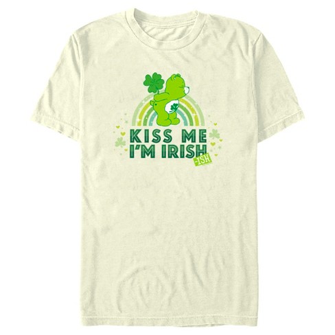 Men's Care Bears St. Patrick's Day Good Luck Bear Kiss Me I'm