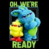 Toddler's Toy Story 4 Ducky & Bunny Ready Pose T-Shirt - 2 of 3