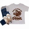 SmileyWorld This Is How We Bowl Turkey - Youth Short Sleeve Graphic T-Shirt and Toddler Short Sleeve Graphic T-Shirt - 3 of 4
