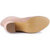 Allegra K Women's Rounded Toe Foldable Ankle Block Heel - 4 of 4