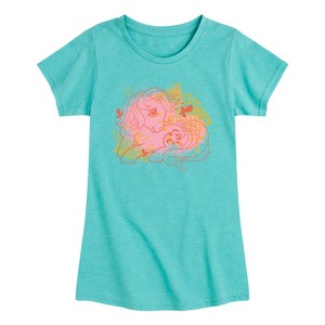 Girls' - My Little Pony - Sitting Pony Fitted Short Sleeve Graphic T-Shirt - 1 of 4
