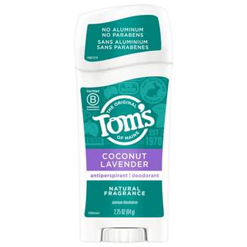 Tom's of Maine Antiperspirant Coconut Lavender - Trial Size - 2.25oz
