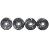 Teak Tuning Apex Urethane Fingerboard Wheels - Street Shape - Grey & White Swirl - 3 of 4