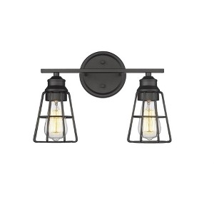 Millennium Lighting 2 - Light Vanity in  Matte Black - 1 of 1