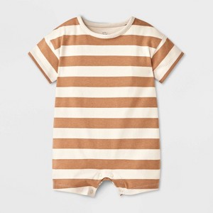 Baby Boys' Short Sleeve Romper - Cat & Jack™ - 1 of 4