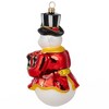 Miss Christmas 6.0 Inch Splendid Snowman Christmas Tree Ornament , Christmas Decor Christmas Holiday Winter (1PC) - 3 of 4