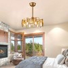 Bella Depot 19" Gold Ceiling Fan with Light and Remote 6-Speed Modern Reversible Fan - 4 of 4